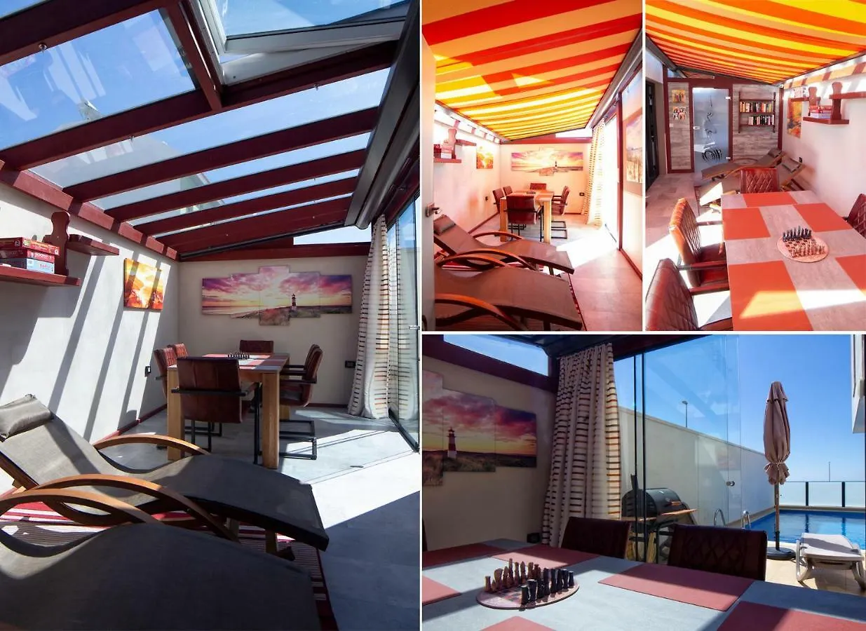 Holiday home Moderna Casa Independiente Con Piscina, Vista Mar Y Teide En La Listada Villa Spain